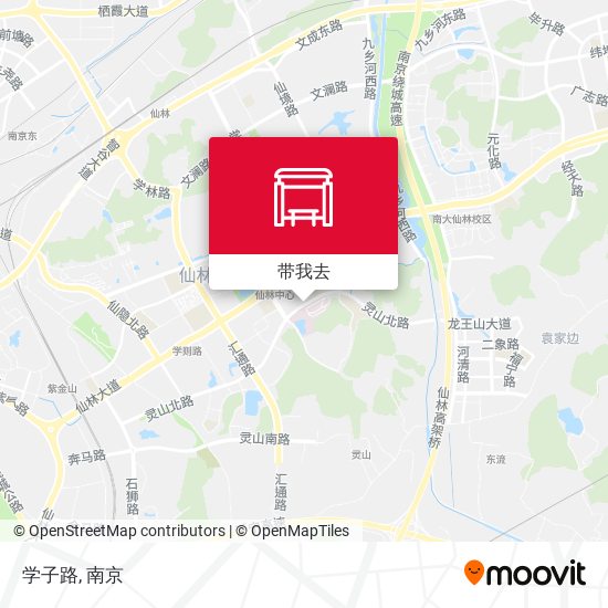 学子路地图