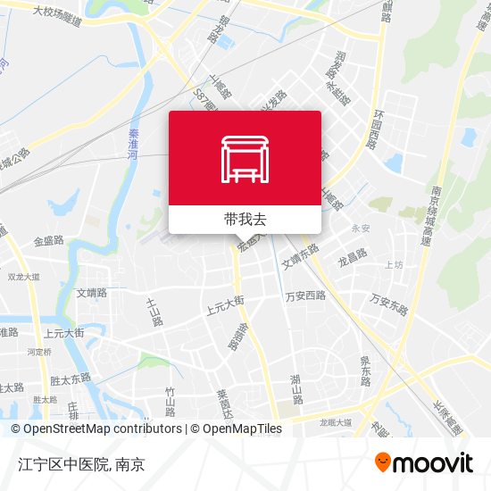 江宁区中医院地图