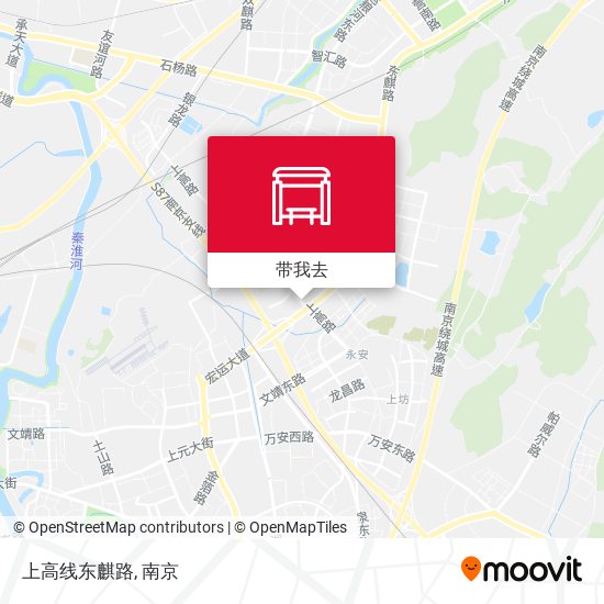 上高线东麒路地图