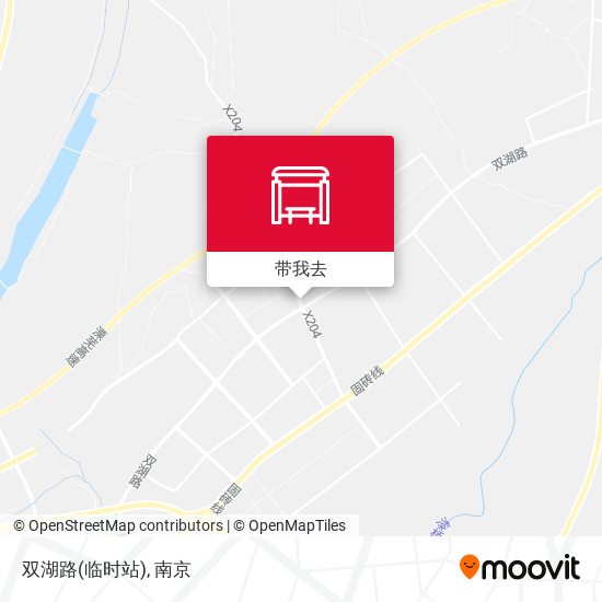 双湖路(临时站)地图