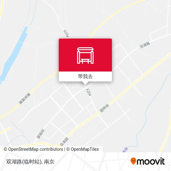 双湖路(临时站)地图
