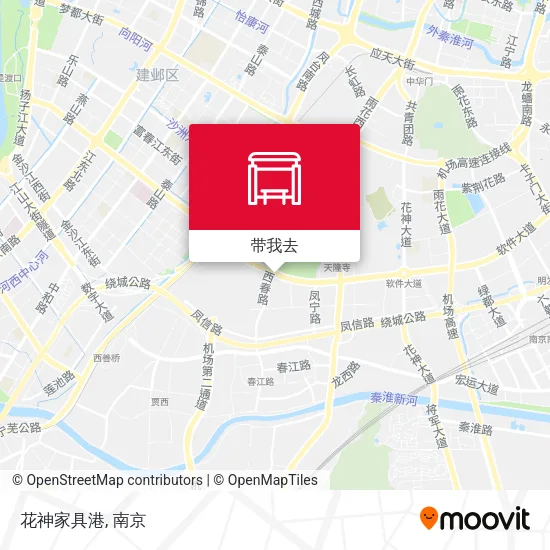 花神家具港地图