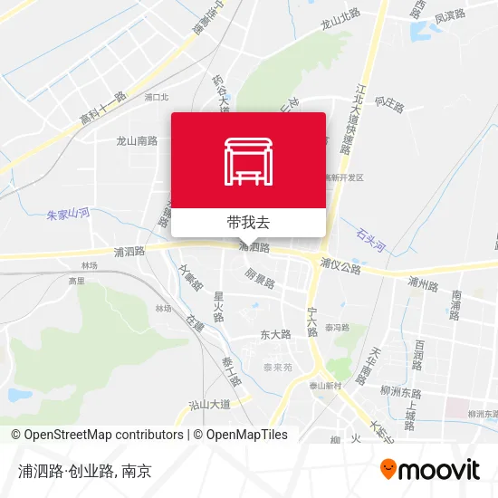 浦泗路·创业路地图