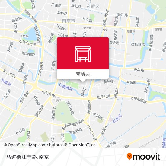 马道街江宁路地图