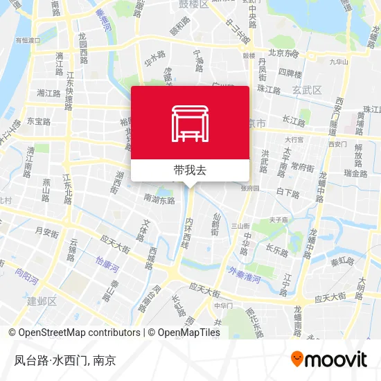 凤台路·水西门地图