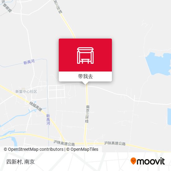 四新村地图