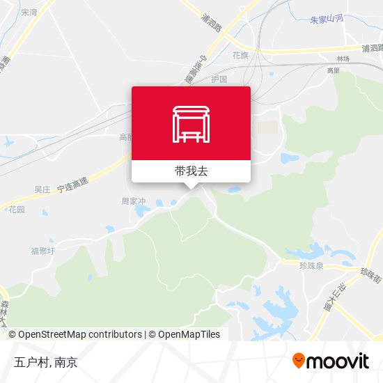 五户村地图