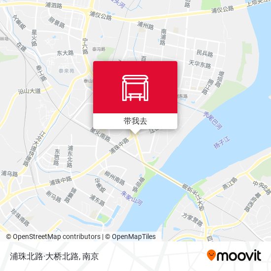 浦珠北路·大桥北路地图
