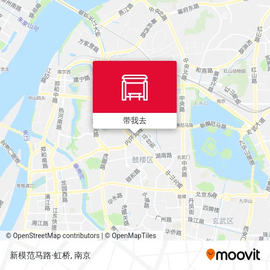 新模范马路·虹桥地图
