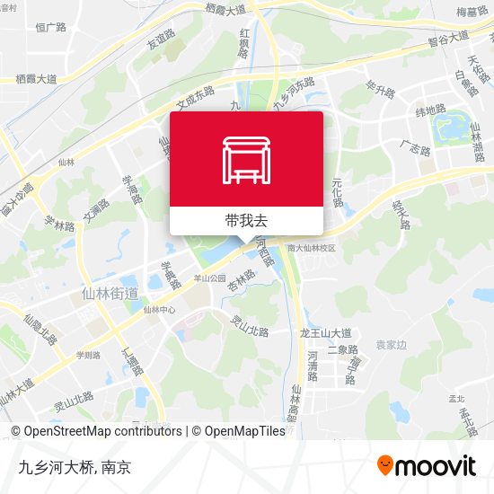 九乡河大桥地图