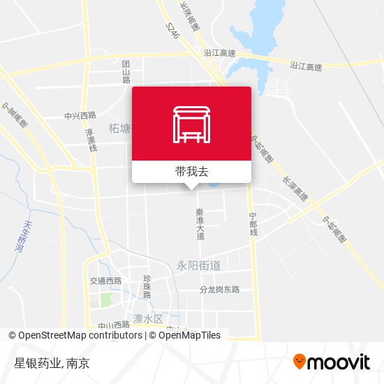 星银药业地图