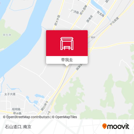 石山道口地图