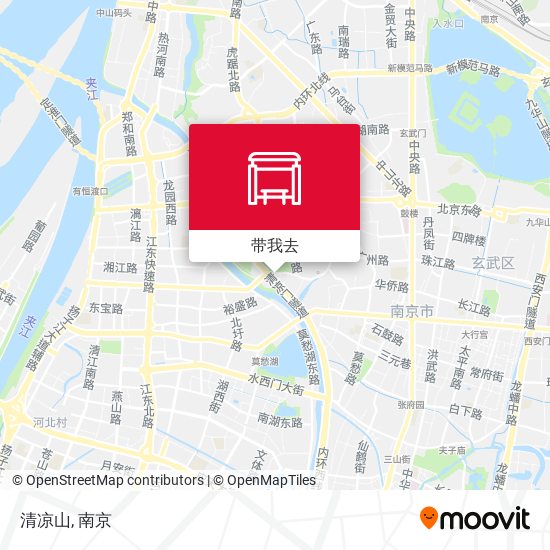 清凉山地图