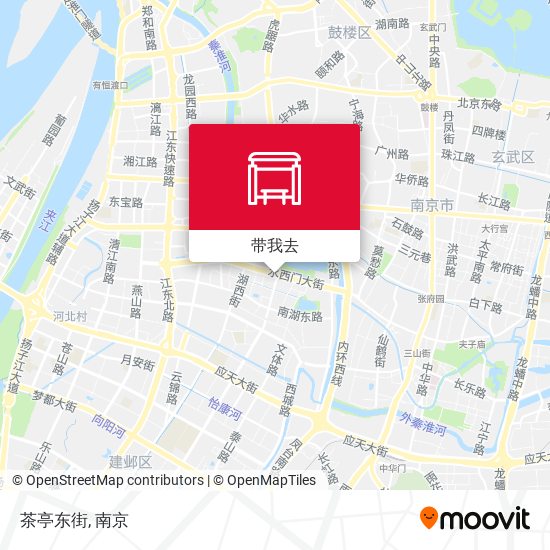 茶亭东街地图