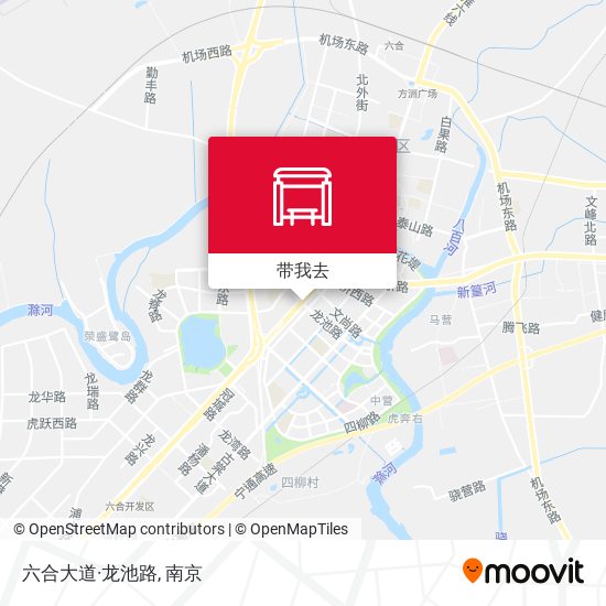 六合大道·龙池路地图