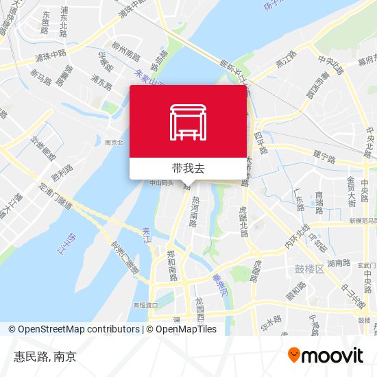 惠民路地图