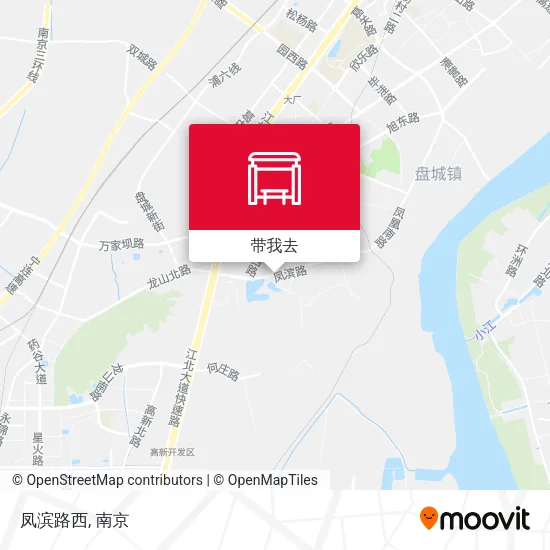 凤滨路西地图