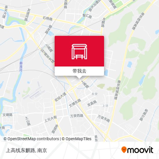 上高线东麒路地图