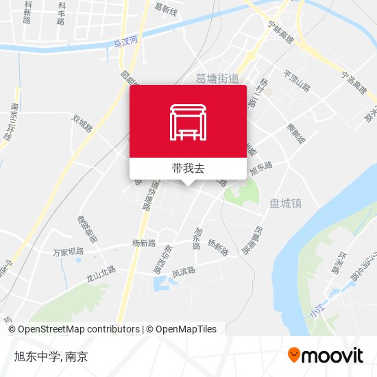 旭东中学地图