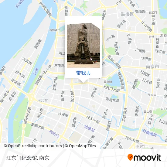 江东门纪念馆地图