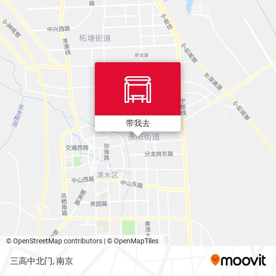 三高中北门地图