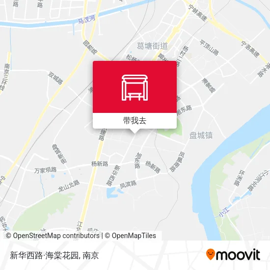 新华西路·海棠花园地图
