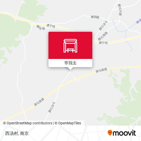 西汤村地图