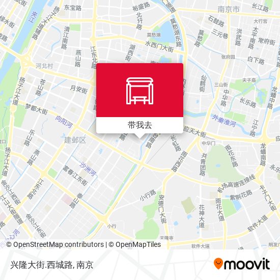 兴隆大街.西城路地图