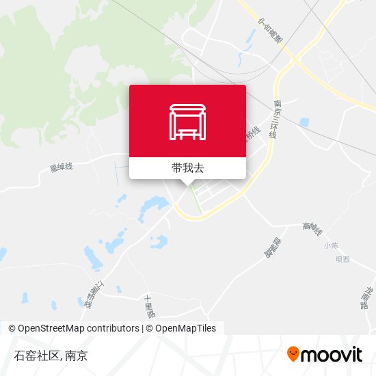 石窑社区地图