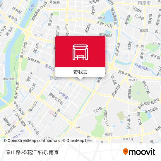 泰山路.松花江东街地图