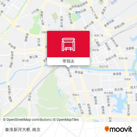 秦淮新河大桥地图