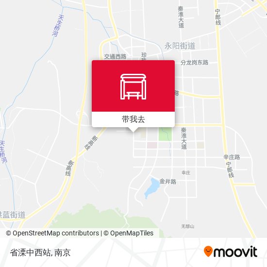 省溧中西站地图