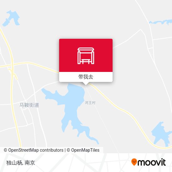 独山杨地图