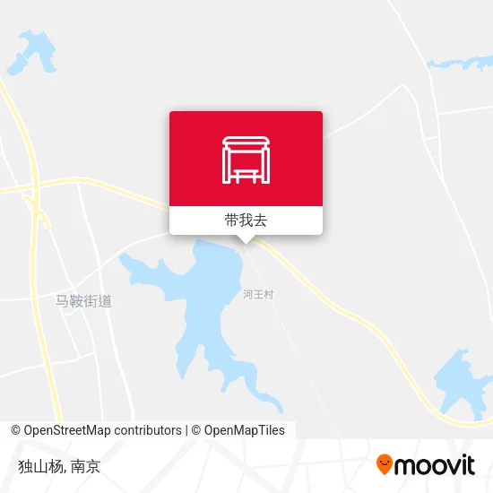 独山杨地图
