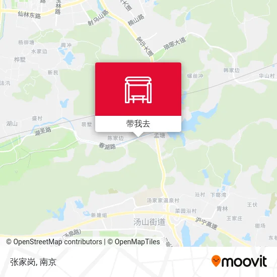 张家岗地图