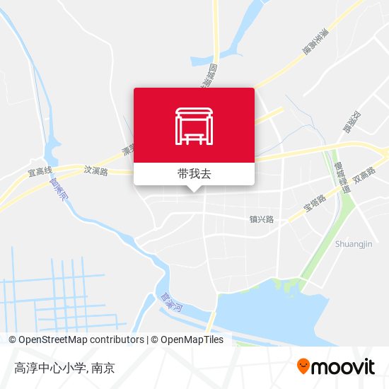 高淳中心小学地图