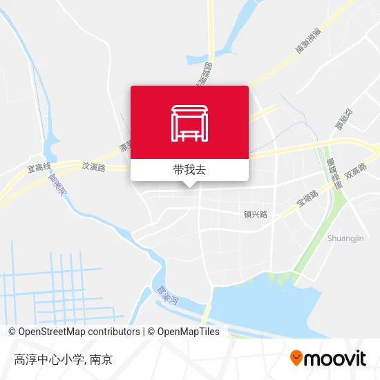 高淳中心小学地图