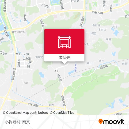 小许巷村地图