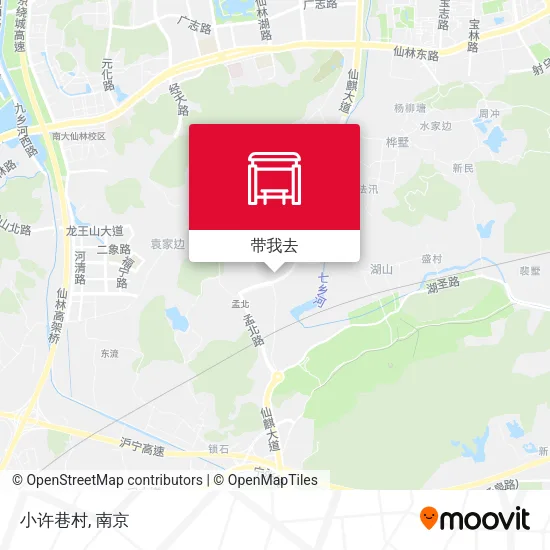 小许巷村地图