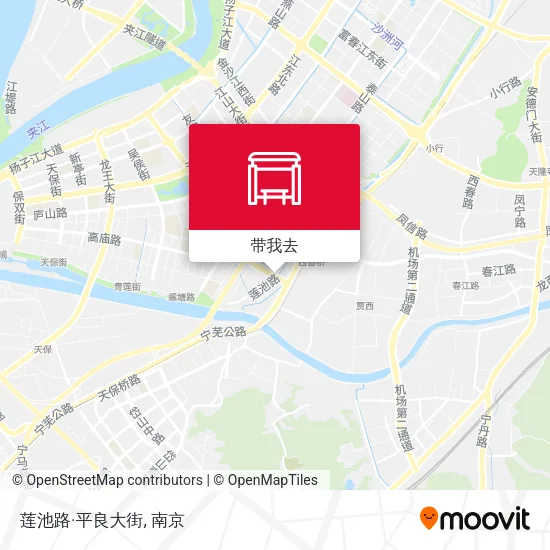 莲池路·平良大街地图