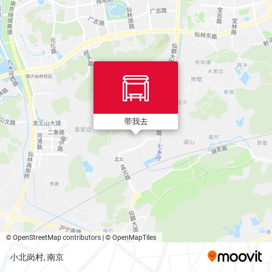 小北岗村地图