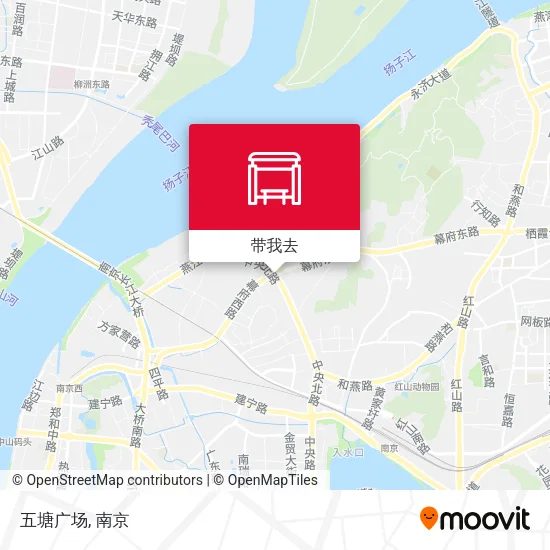 五塘广场地图