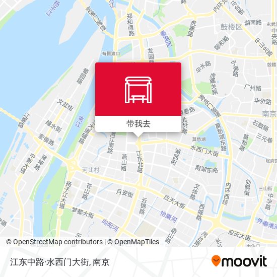 江东中路·水西门大街地图