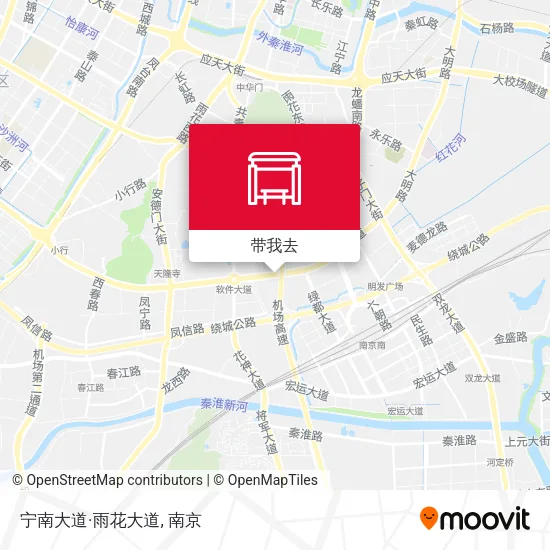 宁南大道·雨花大道地图
