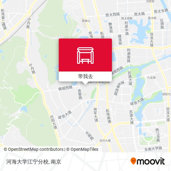 河海大学江宁分校地图