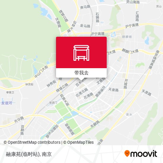 融康苑(临时站)地图