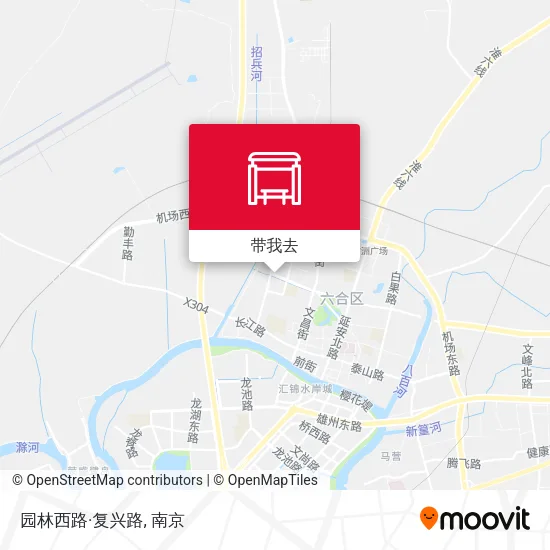 园林西路·复兴路地图