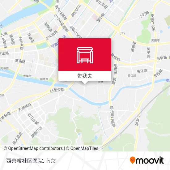 西善桥社区医院地图