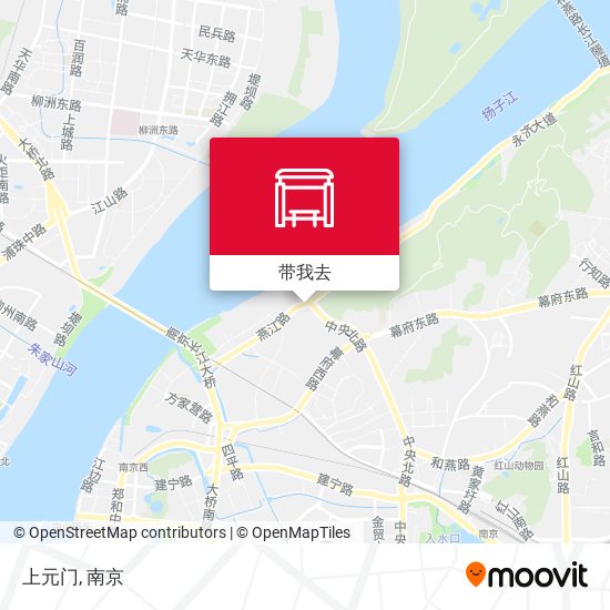 上元门地图