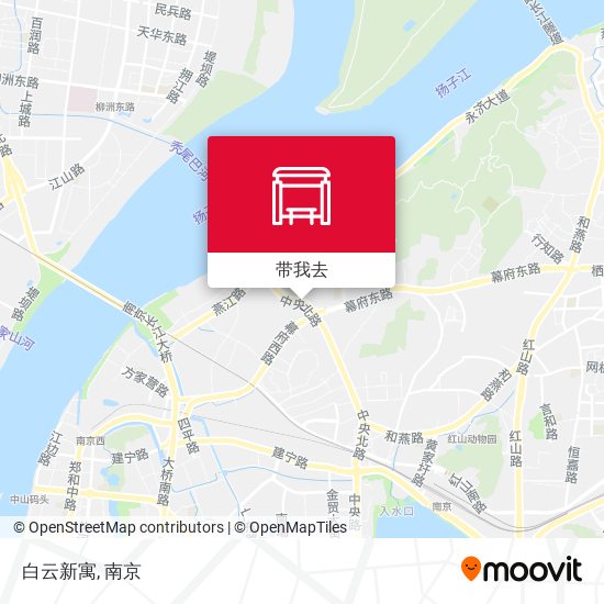 白云新寓地图